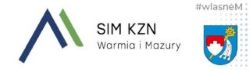 Ikona logo SIM KZN Warmia i Mazury w menu
